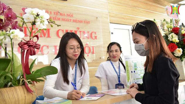 CDC Hà Nội mở cửa lại phòng tiêm chủng phục vụ người dân