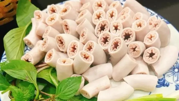 Lòng xe điếu hình thành ở lợn mắc bệnh đường ruột