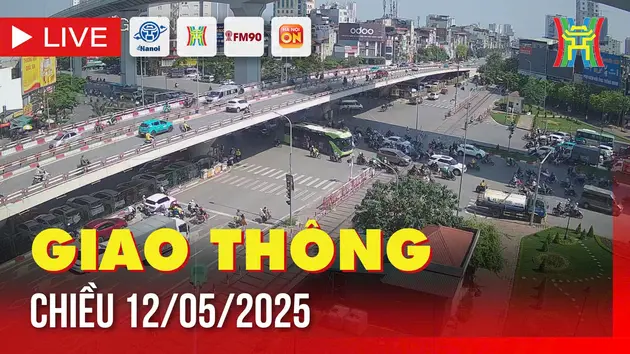 Giờ cao điểm: Giao thông Hà Nội chiều 12/5