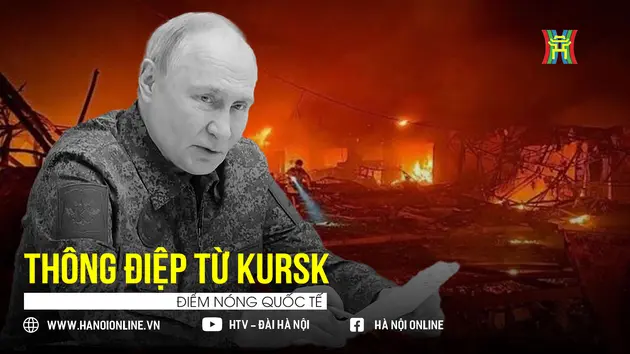 Bộ quân phục và thông điệp cứng rắn của Putin tại Kursk