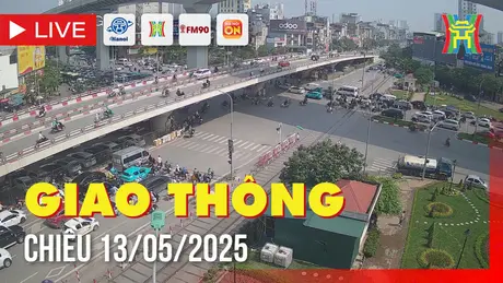 Giờ cao điểm: Giao thông Hà Nội chiều 13/5