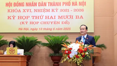 Hà Nội bầu hai Phó Chủ tịch HĐND và UBND Thành phố