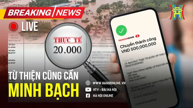 Từ thiện cũng cần minh bạch 