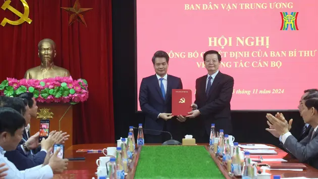 Ông Nguyễn Quang Đức làm Phó trưởng Ban Dân vận Trung ương