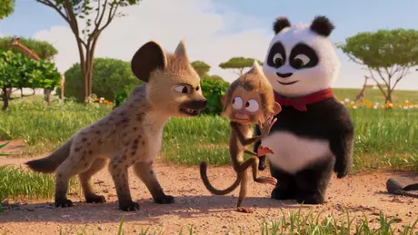 Panda đối đầu vua sư tử trong phim mới