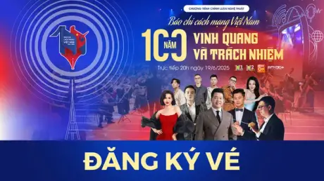 Tải app Hanoi ON - nhận vé xem chương trình Kỷ niệm 100 năm Báo chí Cách mạng Việt Nam