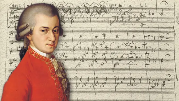 Phát hiện bản thảo âm nhạc chưa từng biết đến của Mozart