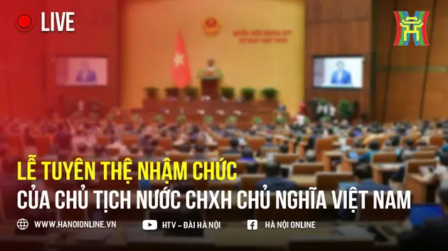 Lễ tuyên thệ nhậm chức của tân Chủ tịch nước