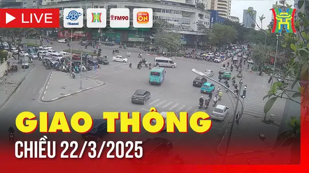 Giờ cao điểm: Giao thông Hà Nội chiều 22/3