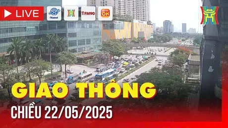 Giờ cao điểm: Giao thông Hà Nội chiều 22/5