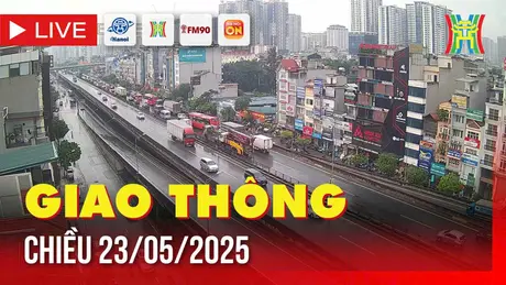 Giờ cao điểm: Giao thông Hà Nội chiều 23/5