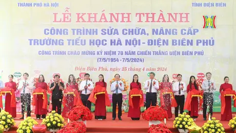 Khánh thành trường Tiểu học Hà Nội - Điện Biên Phủ
