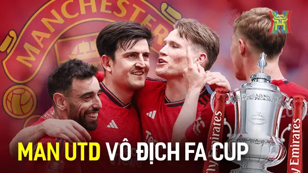 Garnacho, Mainoo rực sáng, MU lần thứ 13 vô địch FA Cup