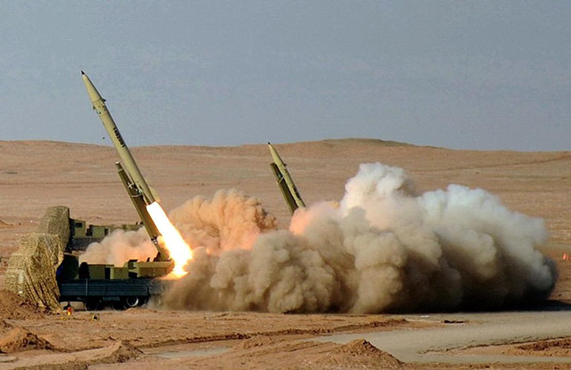 tên lửa fateh-110 của iran
