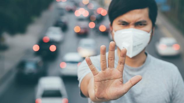 Cảnh báo ô nhiễm không khí ở Hà Nội