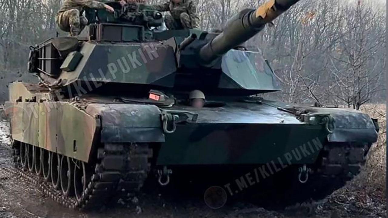 xe tăng abrams trên chiến trường Ukraine