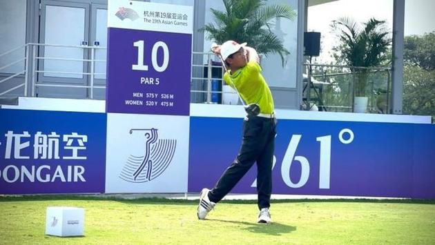 ASIAD 19: Tuyển thủ golf Việt Nam có tâm lý tốt