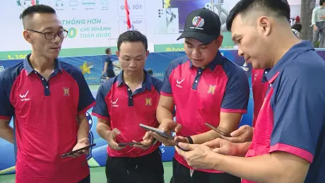 Tập huấn công tác trọng tài trước giải Pickleball Đài Hà Nội