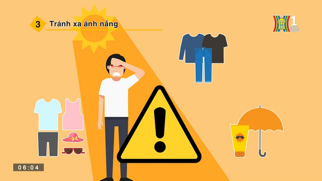 Những lưu ý để giữ gìn sức khỏe ngày nắng nóng