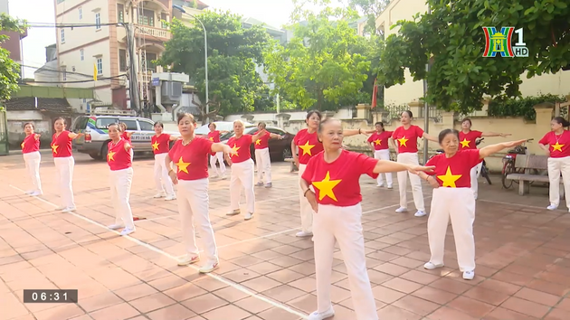 Sôi nổi phong trào dân vũ thể thao rèn luyện sức khoẻ | Vì chất lượng dân số thủ đô | 07/08/2023