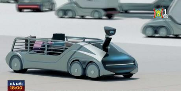 Đức phát triển xe robot không khí thải