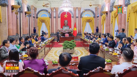 Không gian văn hoá đọc thu hút tại một thư viện HN
