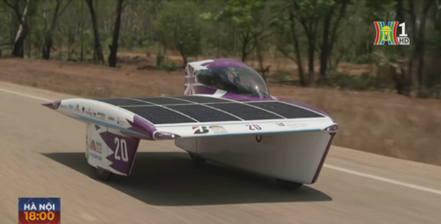 Độc đáo cuộc đua ô tô năng lượng mặt trời tại Australia