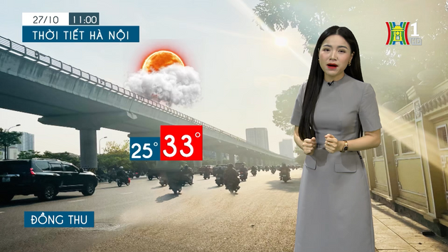 Dự báo thời tiết | 28/10/2023