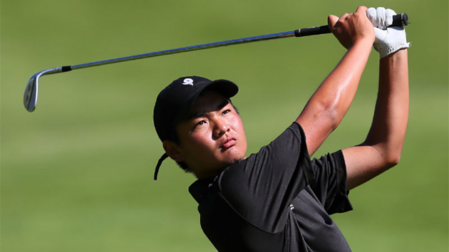 Kazuma Kobori tuột mất ngôi đầu giải golf AAC 2023