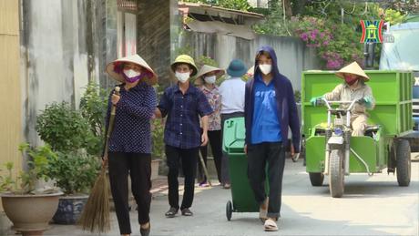 Phân loại rác thải ở Phú Xuyên | Ứng phó với biến đổi khí hậu| 24/11/2023