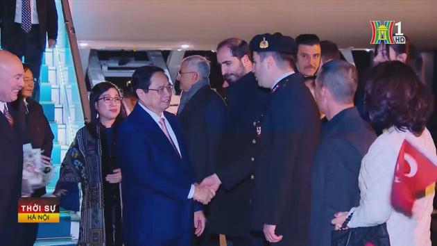 Thủ tướng tới Ankara bắt đầu thăm chính thức Thổ Nhĩ Kỳ