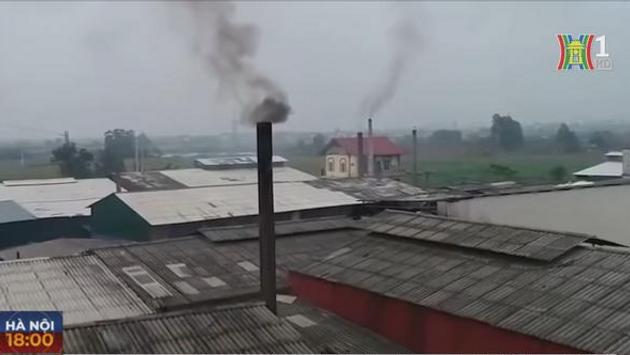 Báo động ô nhiễm không khí ở Hà Nội
