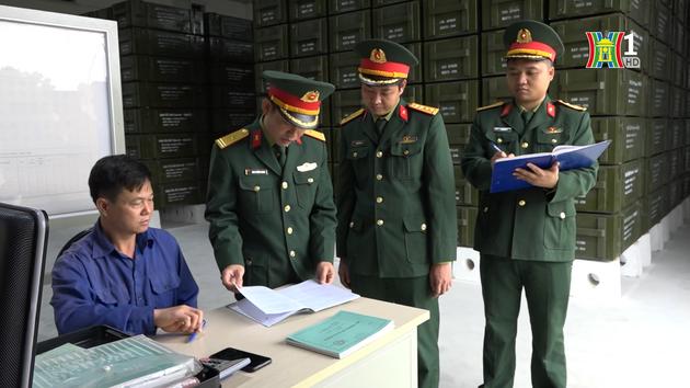 Chủ động bảo đảm an toàn kho tàng | Truyền hình Quốc phòng Thủ đô | 14/01/2024