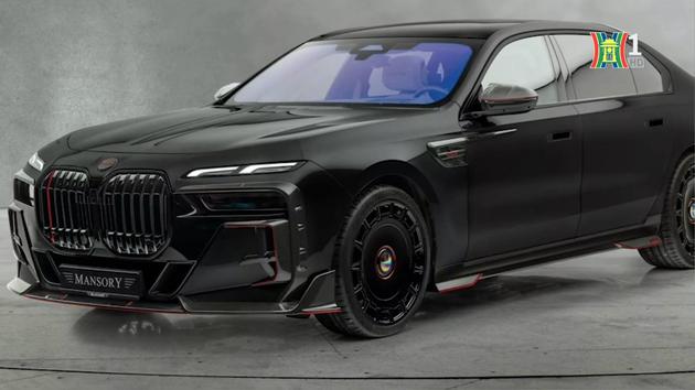 BMW 7-Series ấn tượng hơn khi độ bodykit bằng carbon