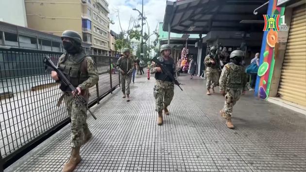 Làn sóng bạo lực đang ngày càng 'nhấn chìm' Ecuador 