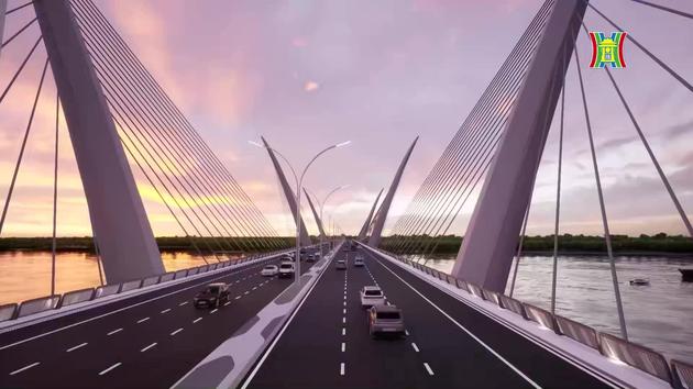 Dự kiến khởi công bốn cầu vượt sông Hồng vào năm 2024
