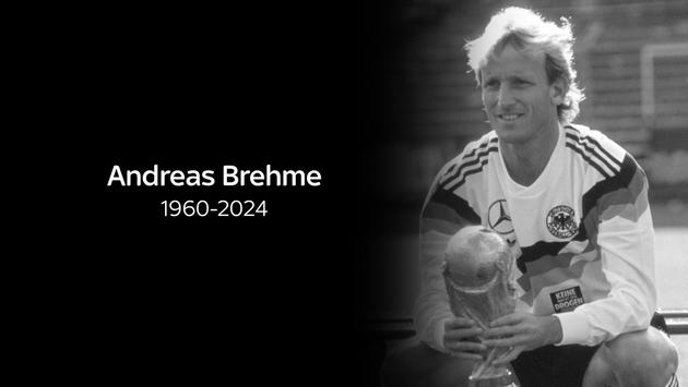 Huyền thoại bóng đá Đức Andreas Brehme qua đời ở tuổi 63