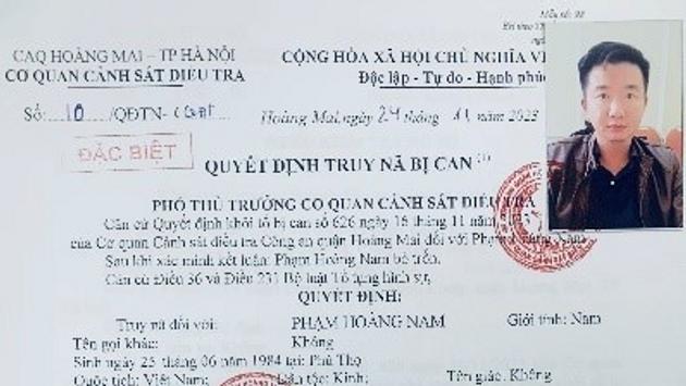 Truy nã đối tượng lừa xin việc vào Bệnh viện Bạch Mai