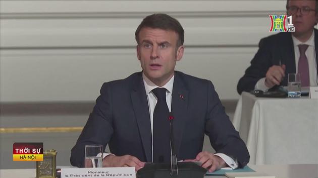 Pháp bảo lưu tuyên bố về khả năng điều quân tới Ukraine