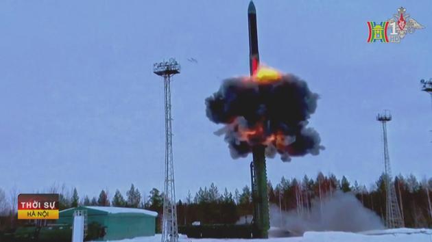 Nga bắn thử tên lửa đạn đạo hạt nhân Yars