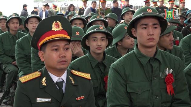 Gần 4500 công dân Hà Nội lên đường nhập ngũ | Truyền hình Quốc phòng Thủ đô | 03/03/2024