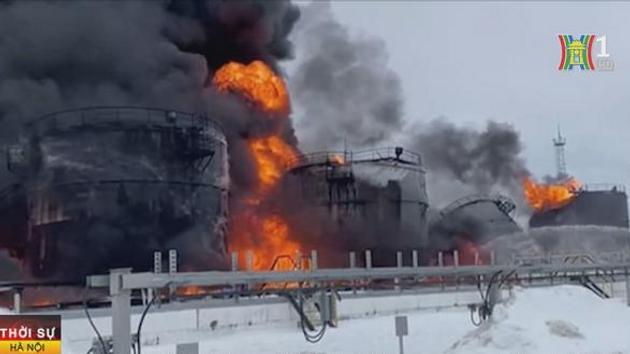 Nhiều cơ sở nhiên liệu của Nga bị tấn công