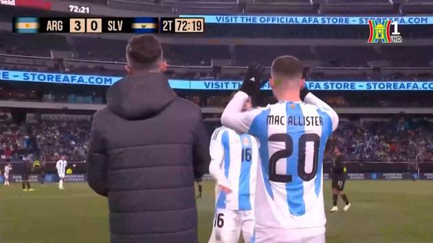Argentina có chiến thắng áp đảo trước El Salvador