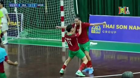 Pha lội ngược dòng ấn tượng của ĐT futsal Maroc