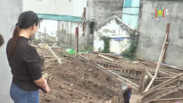 Công trình thi công tại phường Quang Trung gây nứt nhà dân | Hộp thư truyền hình | 06/04/2024
