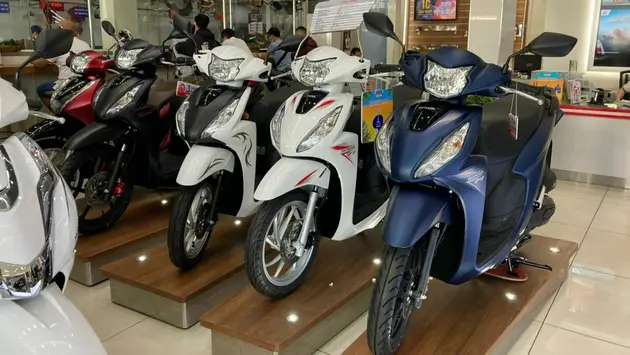 Nhiều mẫu xe máy của Honda tăng giá