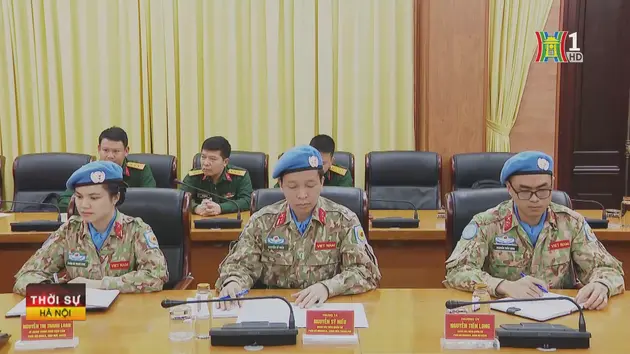 Cử thêm ba sĩ quan tham gia gìn giữ hòa bình LHQ