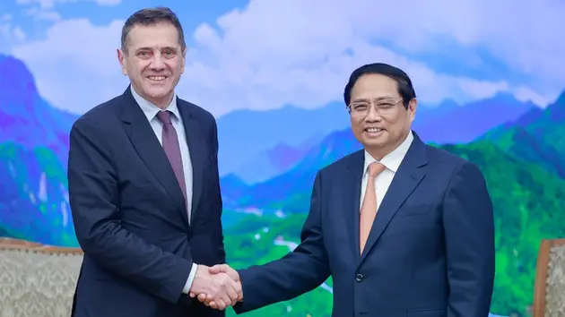 Thủ tướng Phạm Minh Chính tiếp Đại sứ Bulgaria