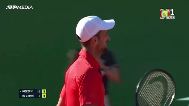 Novak Djokovic ghi tên vào bán kết Monte Carlo