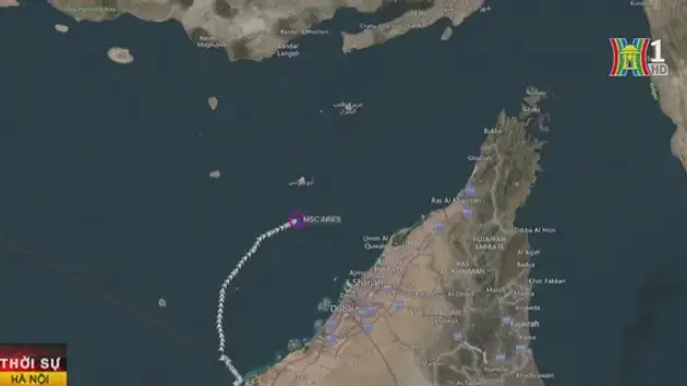 Iran bắt tàu container có liên hệ với Israel